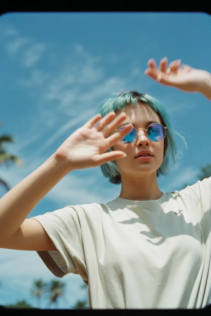 Highly THCA girl posing