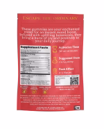 THC Watermelon Gummies Utokia back of bag