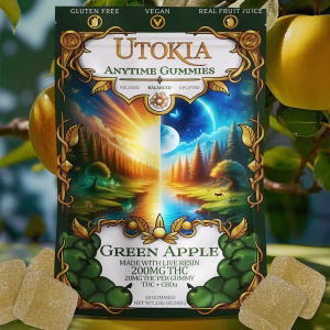 GREEN APPLE ANYTIME THC GUMMIES