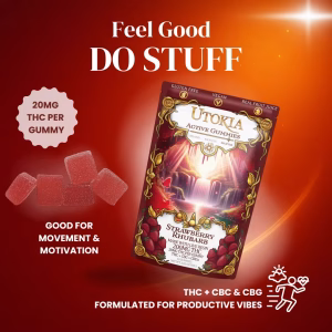 Utokia Active THC Gummies