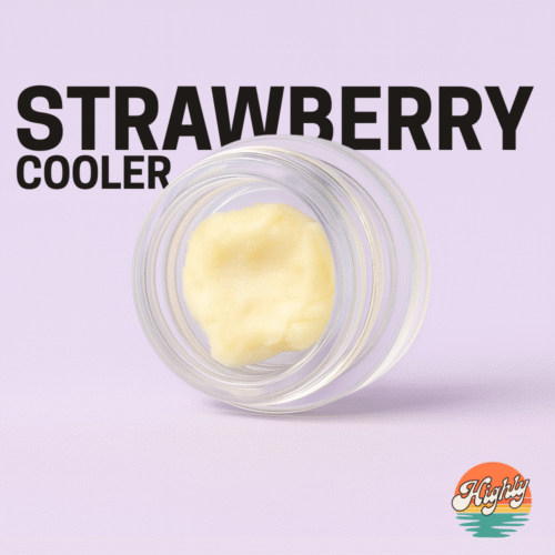 STRAWBERRY COOLER THCa Live Hash Rosin